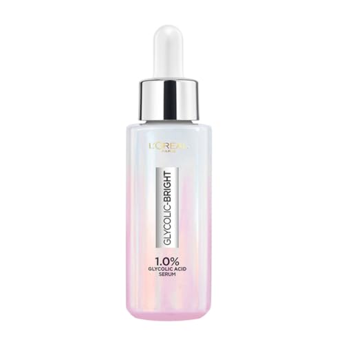 L'Oreal Paris Brightening Serum, 1% Glycolic Acid, 2% Niacinamide Serum, Visibly Minimizes Spots, Reveals Even Skin Tone, Glycolic Bright Skin, 15ml - Beauty from L’Oréal Paris - Shop in Sri Lanka at Arcade.lk