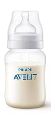 Philips Avent Anti Colic Baby Feeding Bottle l World's No.1 Brand Recommended by Moms | (Combo Pack)| Anti-Colic Value Help Reduce Air Ingesion (of-White Single)
