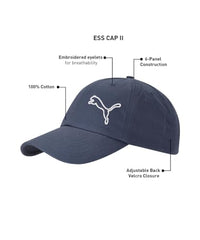 Puma Unisex-Adult Cap (2254307_Dark Denim-Big Cat)