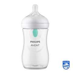 Philips Avent Natural Response Baby Bottle - 260ml Baby Milk Bottle with AirFree Vent, BPA Free for Newborn Babies Aged 1 Months+ (Model SCY673/01) - Baby Product from AVENT - Shop in Sri Lanka at Arcade.lk