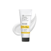 Deconstruct Niacinamide Brightening Face Moisturizer| 5% Niacinamide + 1% Kojic Acid + 5% Vitamin C | For Dark Spots And Uneven Skin Tone | Brightens & Hydrates | 50 Gm