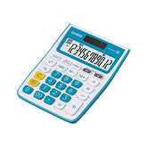 Casio MJ-12VCb-BU 300 Steps Check & Correct Colourful Desktop Calculator (Blue) - Office Product from Casio - Shop in Sri Lanka at Arcade.lk