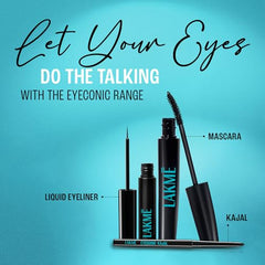 Lakme Eyeconic Liquid Eye Liner, Black, Long Lasting Matte Waterproof Liner - Smudge Proof, Transfer Proof Eye Makeup for 24 hrs, 4.5 ml - Beauty from LAKMÉ - Shop in Sri Lanka at Arcade.lk