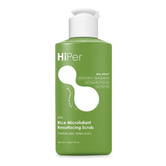 HiPer Rice Microfoliant Resurfacing Face Scrub (50 gm) | Gentle Exfoliation with Rice & Tea Tree Oil | Polishes Skin & Fades Scars | For Acne Prone Skin