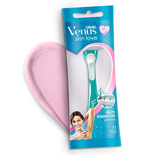 Gillette Venus Skin Love With Skin Essence | Womens Razor For Hair Removal- Pack Of 1, Green - Drugstore from Gillette Venus - Shop in Sri Lanka at Arcade.lk