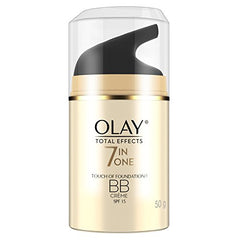 Olay Total Effects BB Cream with SPF 15 | Fights 7 Signs of Ageing | With Niacinamide and Green Tea Extracts | 50g - Beauty from Olay - Shop in Sri Lanka at Arcade.lk