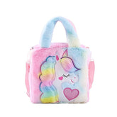 Unicorn Toddler Bag Princess Cute Crossbody Handbags Gift for Girls (Pink-Multi) - Shoes from ADISA - Shop in Sri Lanka at Arcade.lk