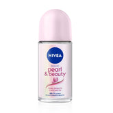 NIVEA Pearl and Beauty 50ml Deo Roll On 48 H Smooth & Beautiful Underarms With Pearl Extracts & Avocado Oil | 0% Alcohol - Beauty from NIVEA - Shop in Sri Lanka at Arcade.lk