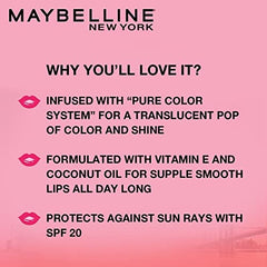 Maybelline New York Baby Lips Lip Balm, Pink Lolita, 4g - Beauty from Maybelline - Shop in Sri Lanka at Arcade.lk