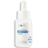 Plum 10% Niacinamide Serum with Rice Water | Provides Clear, Glowing & Brightening Skin | for Acne Prone, Combination, Oily & Sensitive Skin | Oil Control & Anti Acne Face Serum for Women & Men | 30ml