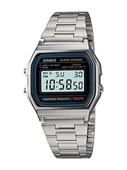 Casio Unisex 36.8 x 33.2 x 8.2mm Vintage COLLECTION A-158WA-1Q Grey Dial Metal Watch - D011 - Watch from Casio - Shop in Sri Lanka at Arcade.lk