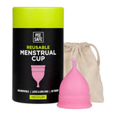Pee Safe Reusable Menstrual Cup | Medium Size with Pouch | Ultra Soft, Odour & Rash Free | Medical Grade Silicone | No Leak | Protection For 8-10 Hours | FDA Registered - Drugstore from PEESAFE - Shop in Sri Lanka at Arcade.lk