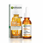 Garnier Bright Complete Night Vitamin C Serum With 10% Pure Vitamin C for Bright Skin, PM Routine Vitamin C Serum Suitable For All Skin Types, 30ml