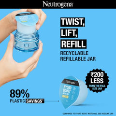 Neutrogena Hydro Boost Hyaluronic Acid Face Moisturizer 50ml | 24 hours long lasting Hydration | Oil free non sticky light water gel fast absorbing| Daily use | All Skin Types | For Men & Women 50g - Beauty from Neutrogena - Shop in Sri Lanka at Arcade.lk