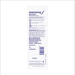 Check price of Sensodyne Sensitive Manual Toothbrush with Soft Bristles for adult Pack - 4 Pieces,Multicolor in Sri Lanka | Arcade.lk