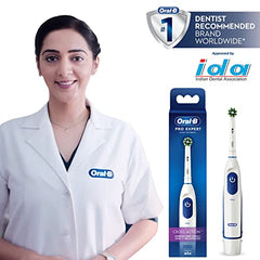 Oral B Pro Expert Electric Toothbrush for adults, Battery Operated with replaceable brush head,Pack of 1, Multicolor - Personal Care Appliances from Oral-B - Shop in Sri Lanka at Arcade.lk