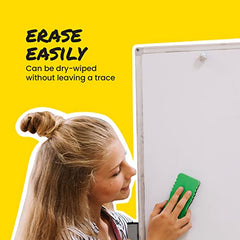 Cello Whitemate Whiteboard BoldMarkers | Set of 6 | Assorted Ink Colours | Whiteboard Marker with Easily Erasable Ink | Refillable Whiteboard Markers - Office Product from Cello - Shop in Sri Lanka at Arcade.lk