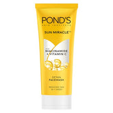 Pond's Detan Face Wash for Tan Removal in Just 7 Days | Contains Vitamin C and Niacinamide | Facewash for All Skin Types, 100gm