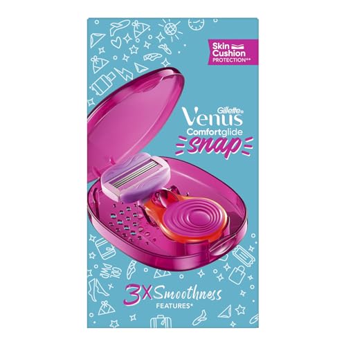 Gillette Venus Snap Hair Remover| Women Body Razor| Pack of 1 | Compact case|Soap gel bar with avocado - Drugstore from Gillette Venus - Shop in Sri Lanka at Arcade.lk