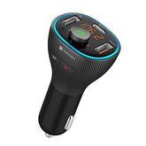 Portronics Auto 15 Bluetooth - FM Transmitter in-Car Radio Adapter for Hands-Free Calling, Music Streaming, USB Reading (PD 20W+QC3.0) Fast Charger, Supports All Smartphones (Black) - Electronics from Portronics - Shop in Sri Lanka at Arcade.lk
