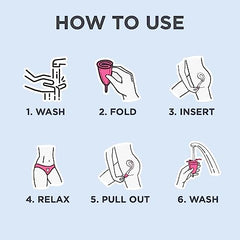 Pee Safe Reusable Menstrual Cup | Medium Size with Pouch | Ultra Soft, Odour & Rash Free | Medical Grade Silicone | No Leak | Protection For 8-10 Hours | FDA Registered - Drugstore from PEESAFE - Shop in Sri Lanka at Arcade.lk