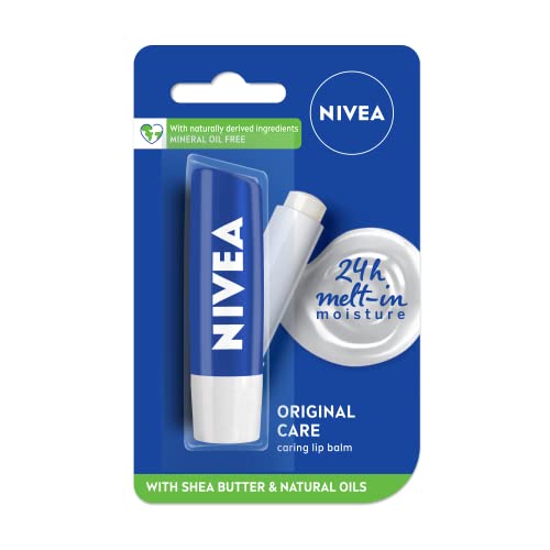 NIVEA Lip Balm, Original Care, 4.8g - Beauty from NIVEA - Shop in Sri Lanka at Arcade.lk