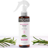 Soulflower Rosemary Water spray with mint| Heat Protection Spray For Hair regrowth, Anti Hair fall, Rosemary Hair Mist for Anti frizz for Men & Women, Niacinamide & Peppermint Oil, Men & Women, 100ml
