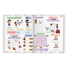 Brain Activity Book for Kids - 200+ Brain Boosting Activities for Age 4+ - Kids Activity Book - Early Learning - Activities for Children - Maths, English, Mazes, Spot the Differences, Word Search - Book from Maple Press - Shop in Sri Lanka at Arcade.lk