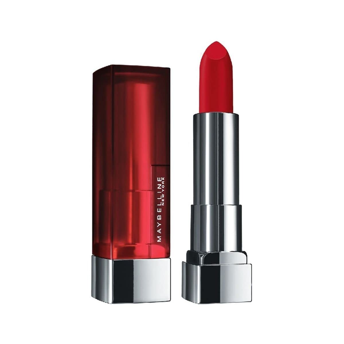 Maybelline New York Matte Lipstick, Intense Colour, Moisturised Lips, Color Sensational Creamy Matte, 640 Red Liberation, 3.9g - Beauty from Maybelline - Shop in Sri Lanka at Arcade.lk