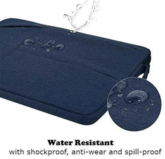 Wesley Aura Laptop Sleeve Computer Carrying Case Compatible for 15.6 Inch laptops (Blue)