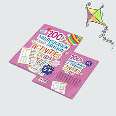 Math Activity Book for Kids - 200+ Multiplication and Division for Age 5+ Years - Math Activities for Children - Learn to Multiply and Divide - Book from Maple Press - Shop in Sri Lanka at Arcade.lk