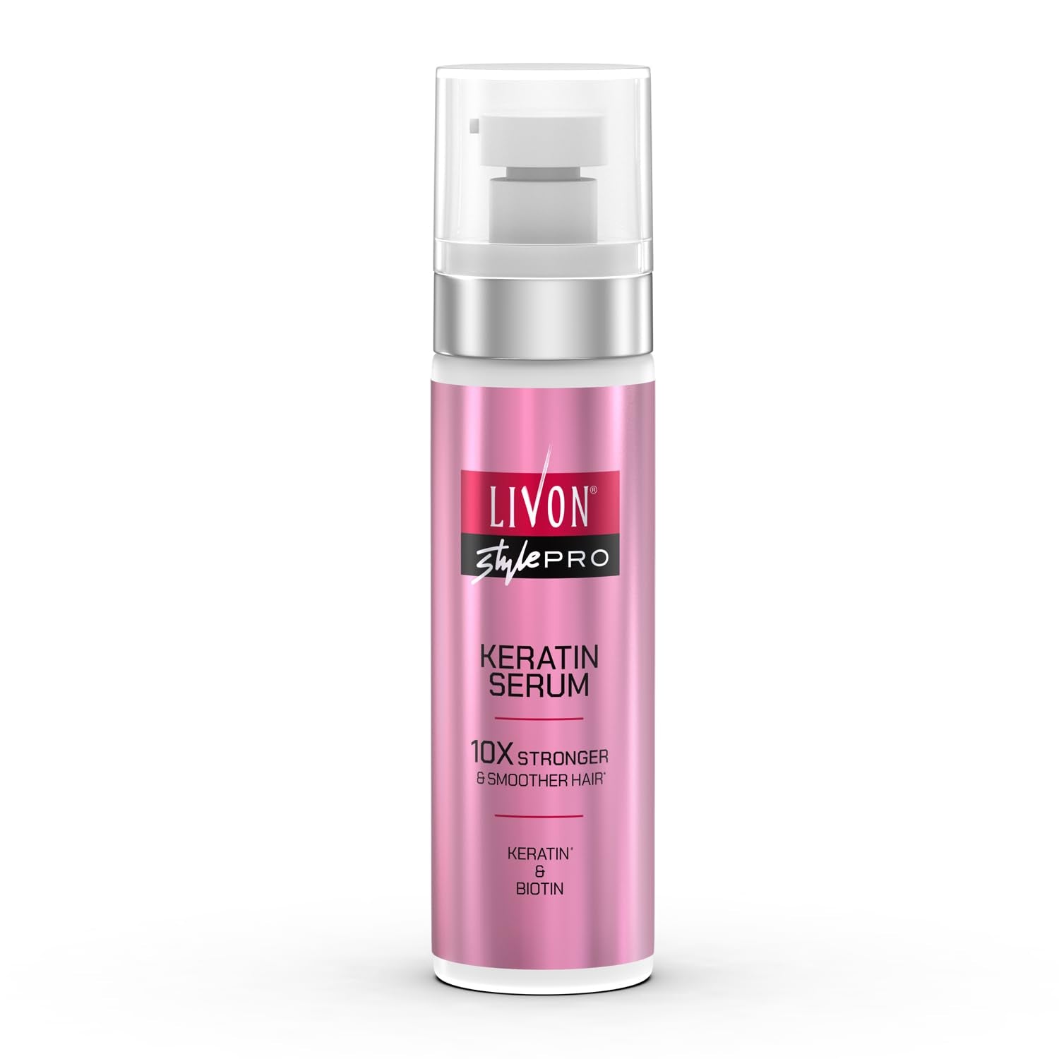 Livon Style Pro Keratin Hair Serum for Women | 10X Stronger & Smoother Hair| With Keratin & Biotin| All Hair Types| 100 ml - Beauty from Livon - Shop in Sri Lanka at Arcade.lk