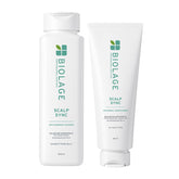 Biolage Professional Scalp Sync Anti-Dandruff Shampoo & Conditioner Combo| Removes Dandruff & Build-up, balances Sebum levels | With Piroctone Olamine, Glycolic Acid & Fermented Tea | 200ml+100ml