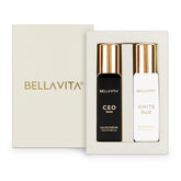 BELLAVITA CEO Man & White Oud Unisex | Long Lasting Perfume for Man and Woman | EDP 2x20ml | Tonka, Agarwood & Orange | Woody, Spicy, Citrus Premium Fragrance for Men & Women