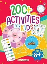 Brain Activity Book for Kids - 200+ Brain Boosting Activities for Age 6+ - Kids Activity Book - Early Learning - Activities for Children - Maths, English, Mazes, Spot the Differences, Word Search - Book from Maple Press - Shop in Sri Lanka at Arcade.lk