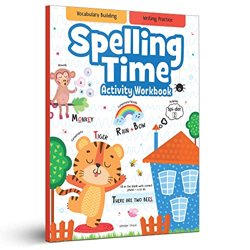 Spelling Time - Activity Workbook - Book from Wonder House Books - Shop in Sri Lanka at Arcade.lk