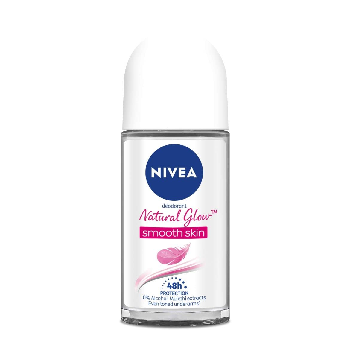 Check price of NIVEA Natural Glow Smooth Skin Deodorant Roll On for Women, 50ml (originally Whitening Smooth Skin) in Sri Lanka | Arcade.lk