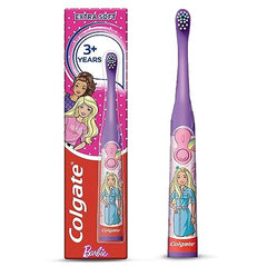Colgate Barbie Toothbrush for kids, Battery Powered Electric Toothbrush, Age 3+, Extra Soft Bristles, Replaceable Batteries - Personal Care Appliances from Colgate - Shop in Sri Lanka at Arcade.lk