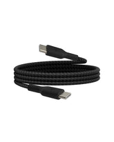 Belkin Apple Certified Braided USB-C to USB-C Cable (1 Meter) for iPhone 17, Air, Pro, Pro Max, 16, 15, Samsung Galaxy S25, S24, Galaxy Note, Google Pixel 10, iPad Pro | Black