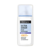 Neutrogena Ultrasheer Age Shield Fluid Sunscreen SPF 50+ PA++++ | Reduces dark spots & Uneven skin tone | No white cast | Lightweight, non-greasy | Shields from UVA, UVB, Visible & Blue Light | 40gm