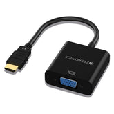 ZEBRONICS HAV01 HDMI to VGA adapter with Full HD 1080p @ 60Hz native resolution, gold plated connectors, Plug Play usage, Strong and durable build quality - Personal Computer from ZEBRONICS - Shop in Sri Lanka at Arcade.lk