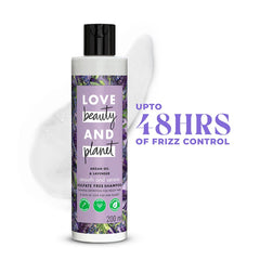 Love Beauty & Planet Argan Oil and Lavender Sulfate Free Smooth and Serene Shampoo | No Parabens | No Dyes | 200ml