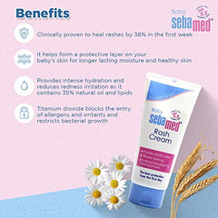 Sebamed Baby Rash Cream 100 ml|pH 5.5|Ideal for Diaper Rashes| Faster rash healing | - Baby Product from SebaMed - Shop in Sri Lanka at Arcade.lk