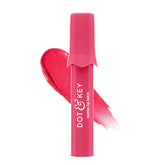 Dot & Key Meltie Lip Balm SPF 50+ With 2% Kojic & Vitamin C | Hydrates Dry, Chapped Lips, Lightens Pigmentation, Brightens Lips | With Shea & Mango Butters, Peptide Infused | Strawberry Glaze | 4g