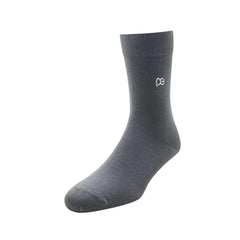 Peter England Men's Cotton Full Length Socks (Pack of 3) Dark Grey, Navy, Black
