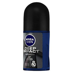 Check price of NIVEA MEN Deep Impact Freshness Deodorant Roll-on - For MEN, 50ml in Sri Lanka | Arcade.lk
