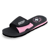DOCTOR EXTRA SOFT Women's Care Orthopaedic and Diabetic Adjustable Strape Super Comfort Dr Sliders Flipflops and House Slippers for Women’s & Girl’s Slides D-52