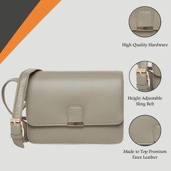 ADISA Women's Sling Bag (Olive Green)