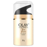 Olay Total Effects Day Cream |with Vitamin C, B5, Niacinamide, Green Tea |Fights 7 signs of ageing for glowing, hydrated and younger looking skin |Suitable for Normal, Dry, Oily & Combination skin |50 gm