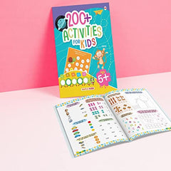 Brain Boosting Activity Book for Kids - 200+ Activities for Age 5+ - Kids Activity Book - Early Learning - Activities for Children: Maths, English, Mazes, Spot the Differences, Word Search - Book from Maple Press - Shop in Sri Lanka at Arcade.lk